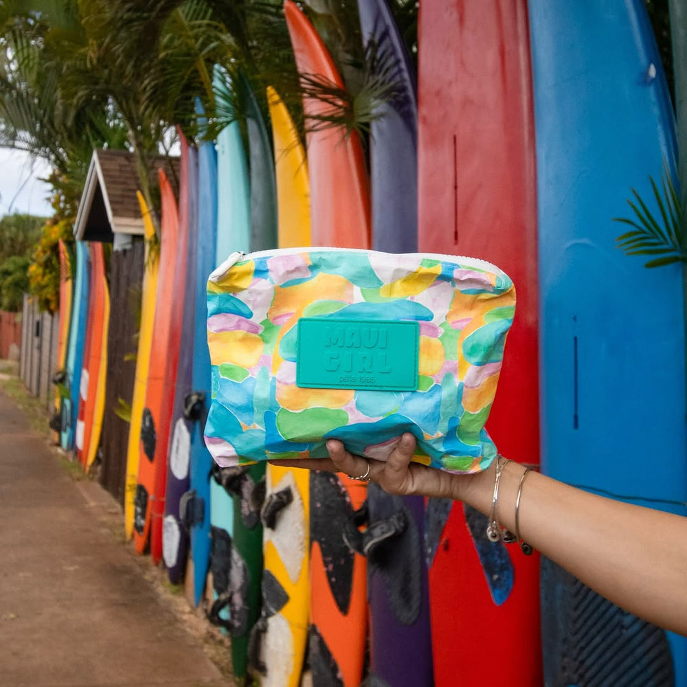 Aloha Pouch - Watercolor print