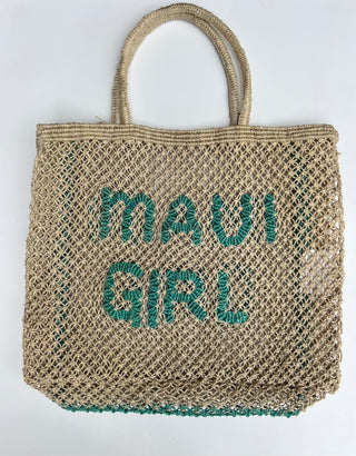 Jute beach bag