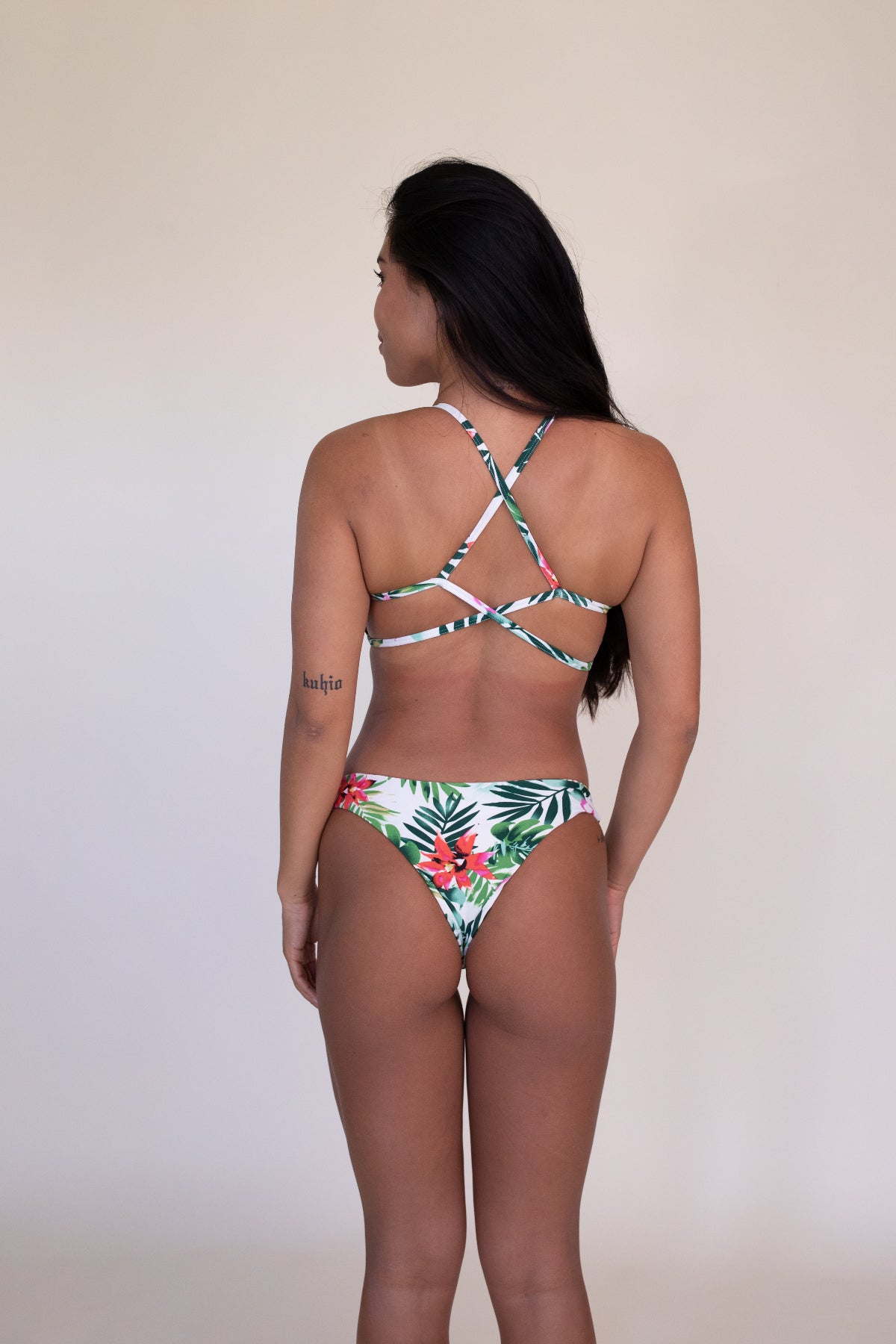 Surf Top in Retro Tropical