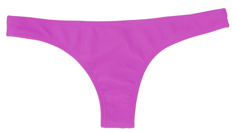 Maui String-Tie Bikini Bottoms - Pink Shimmer - Sabal Swim Pink Shimmer / M