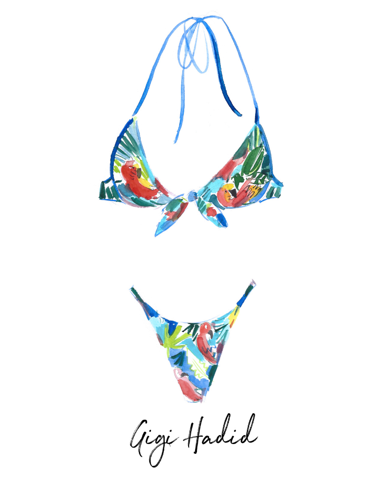 Bikini Art Print