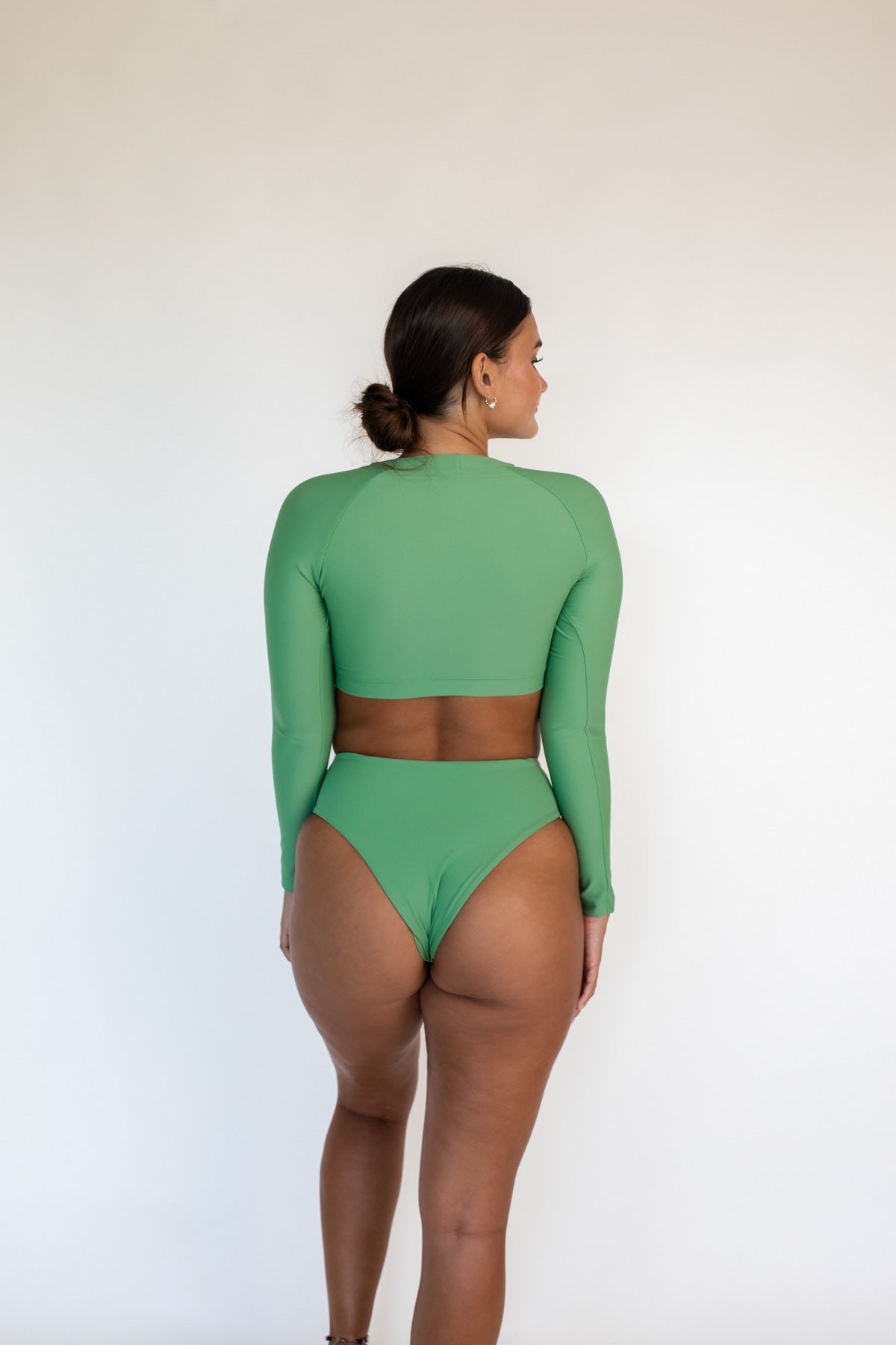 Long Sleeve Crop Rash Guard